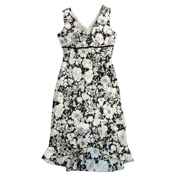 Charlotte Russe Y2K 90s Floral Midi Dress FITS MEDIUM (Tagged Large) - Picture 7 of 11